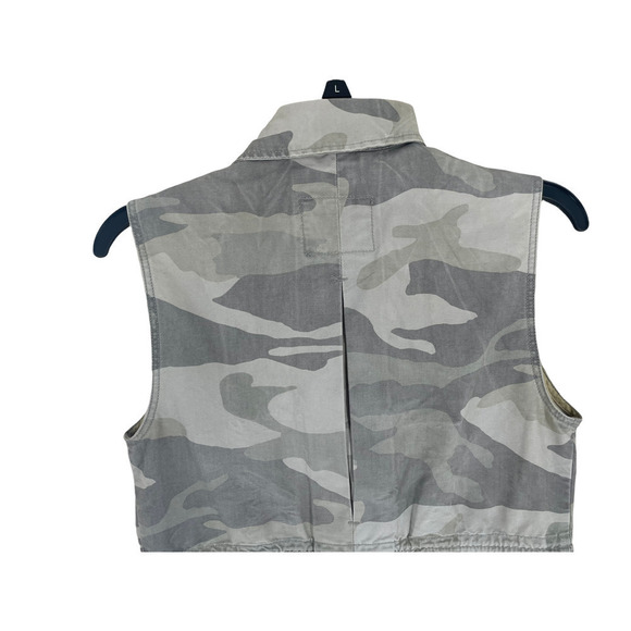 𝅺ambercrombie & FITCH CAMO PRINT JACKET VEST - Picture 8 of 13